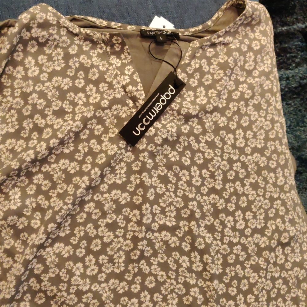 Mixed Material Top